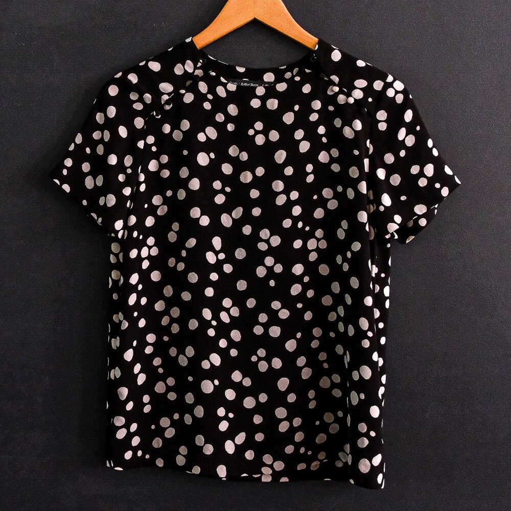 & Other Stories Polka Dot Blouse Size 4